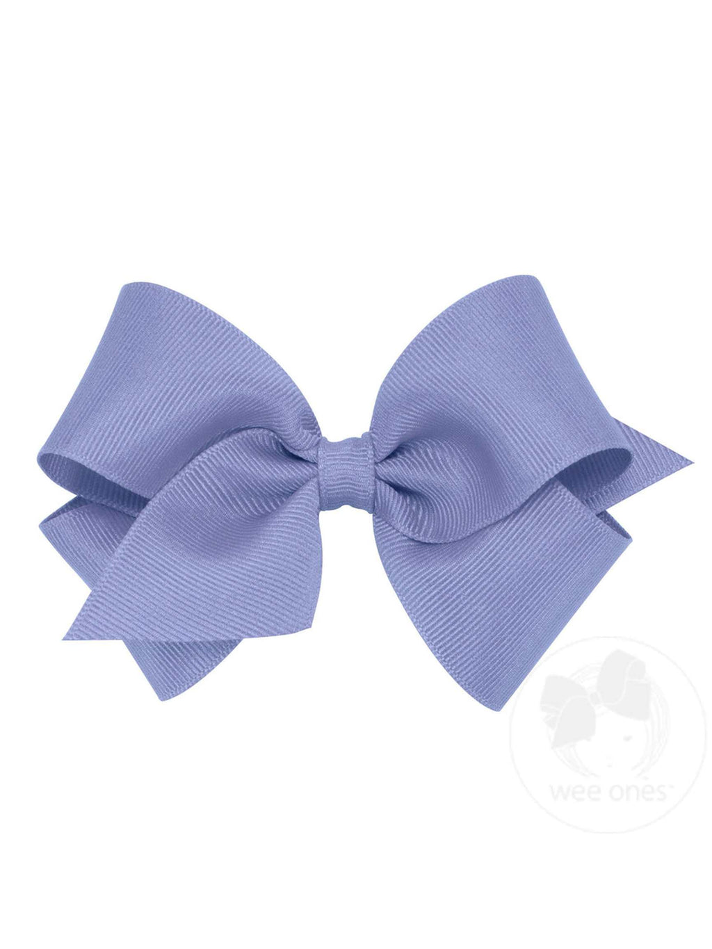 Small Grosgrain Solid Bow - Plain Wrap