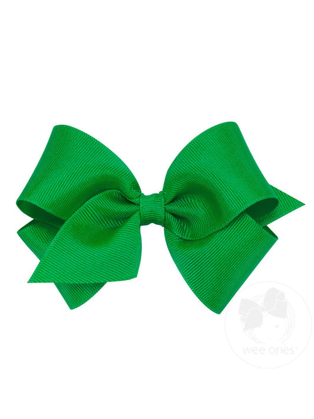 Small Grosgrain Solid Bow - Plain Wrap