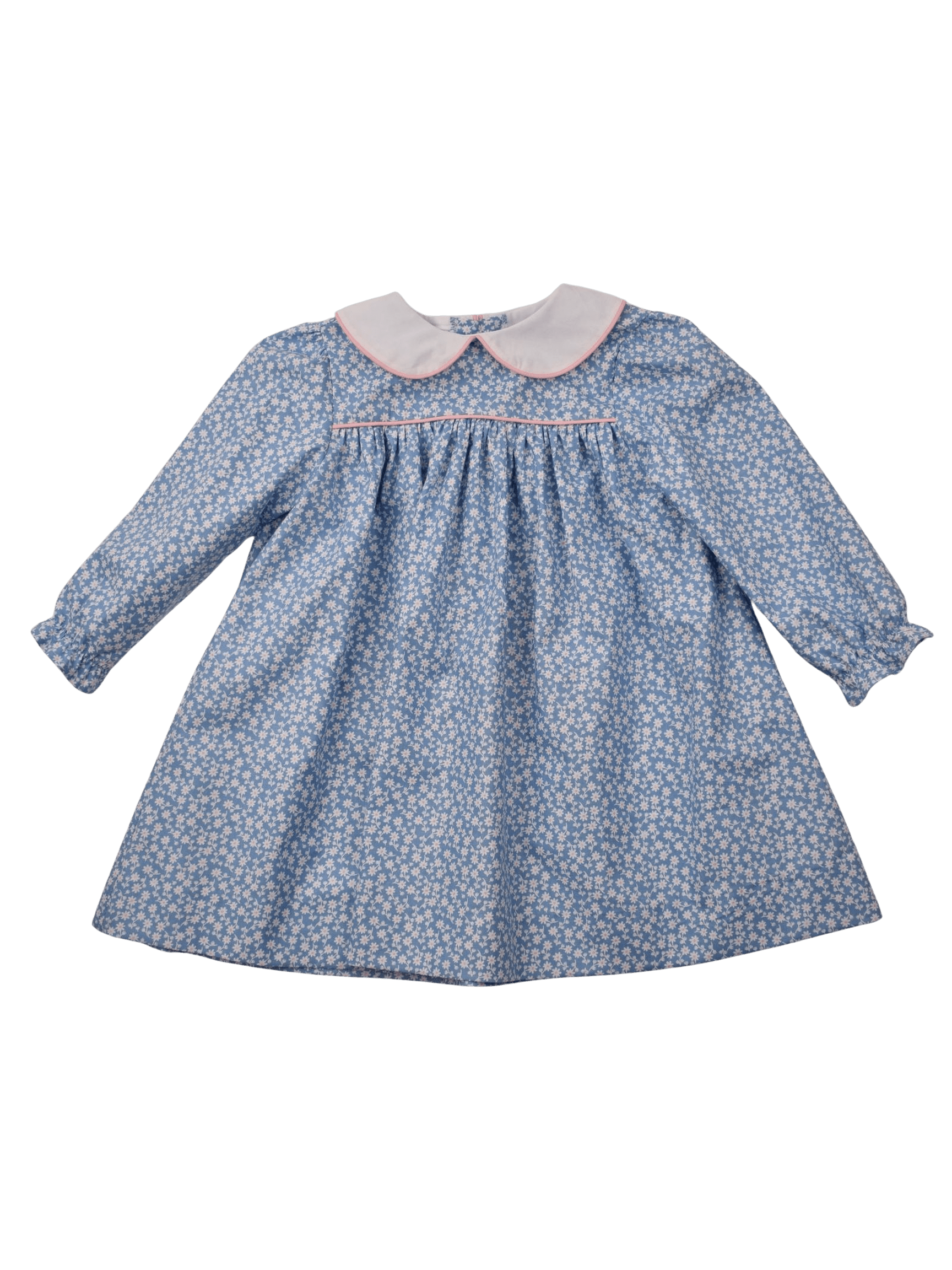 Daisy Print Long Sleeve Dress