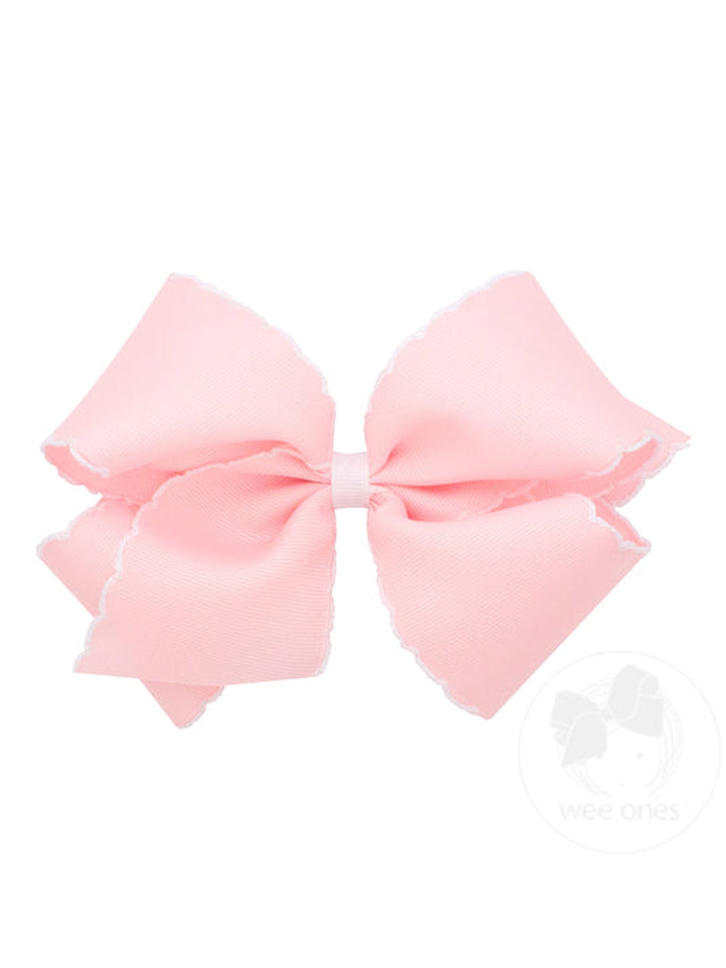 Wee Ones Moonstitch Bows - Asst'd Colors