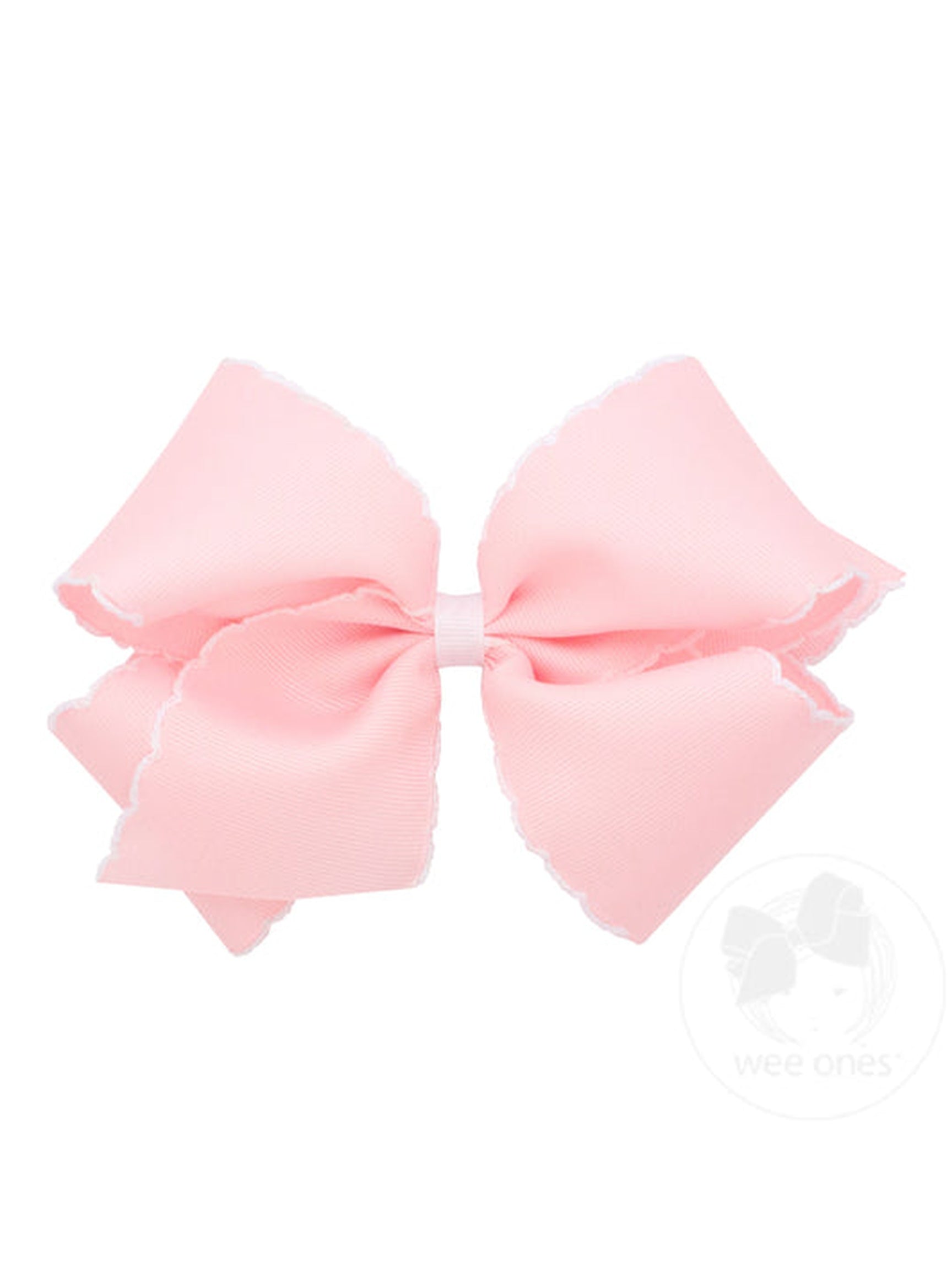 Wee Ones Moonstitch Bows - Asst'd Colors