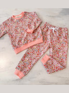 Persimmon Floral Jogger Set