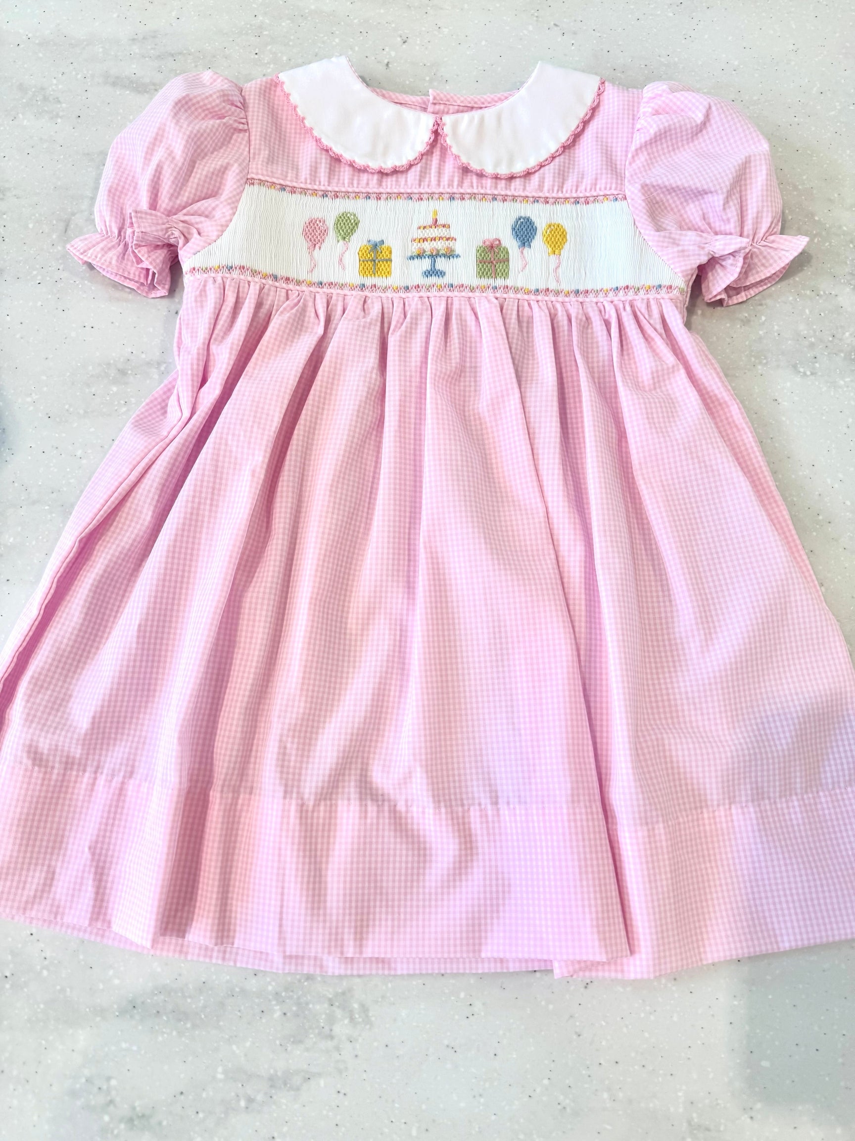 Smocked Birthday Dress