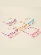 Kid's Heart Shaped Gradient Sunglasses