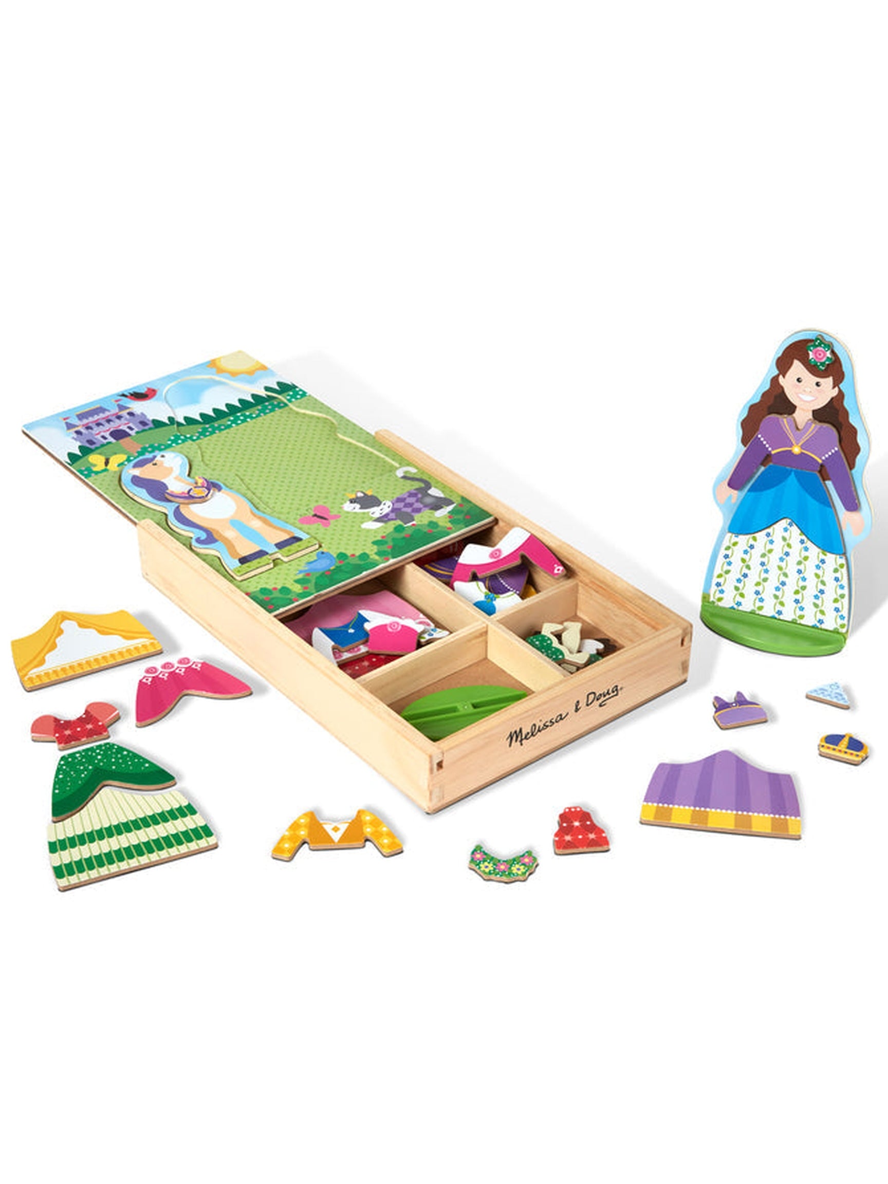 Princess Magnetic Dress Up Play Set
