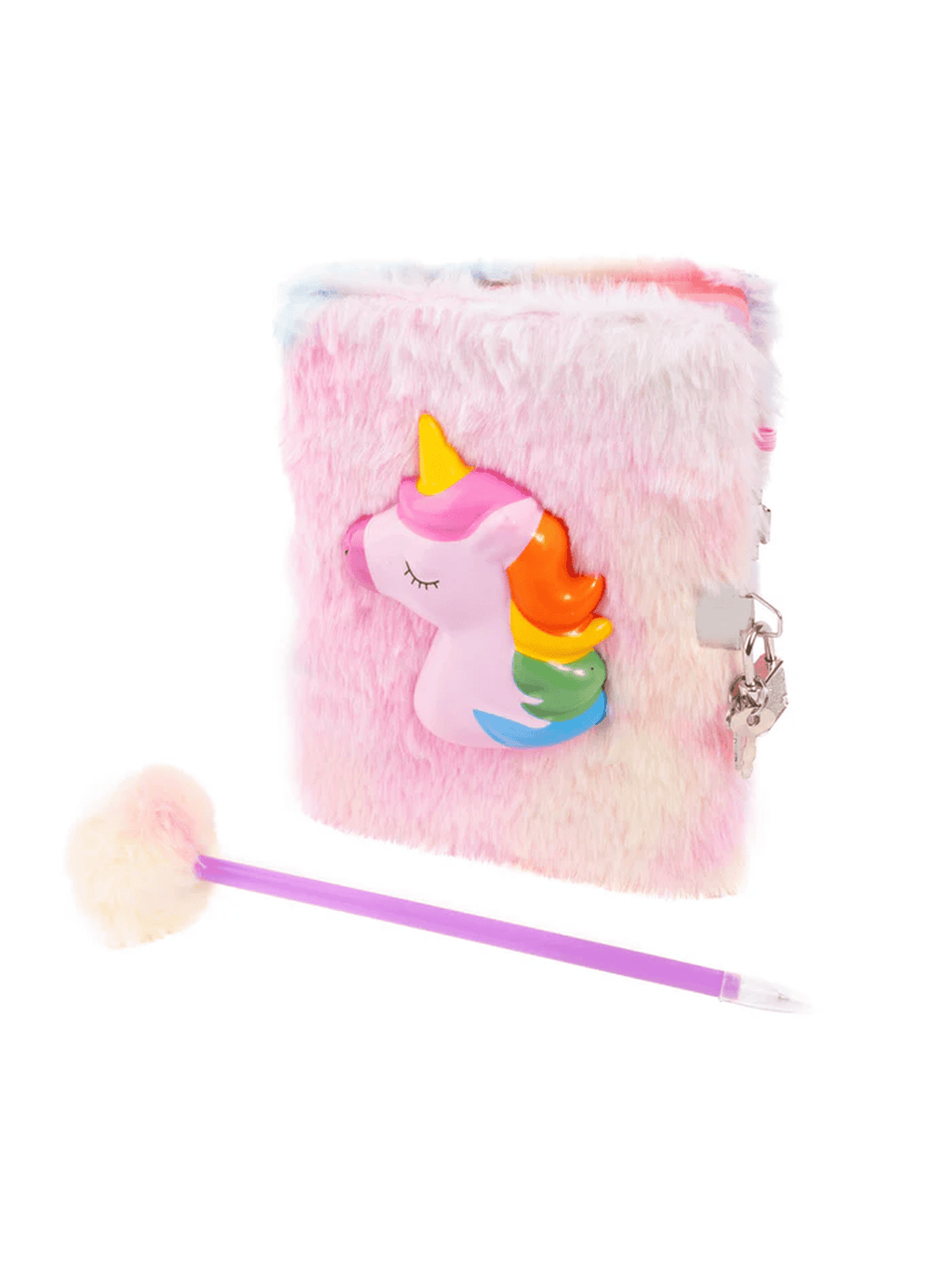 Furry Friends Squishy Journal, Unicorn Assorted