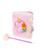 Furry Friends Squishy Journal, Unicorn Assorted