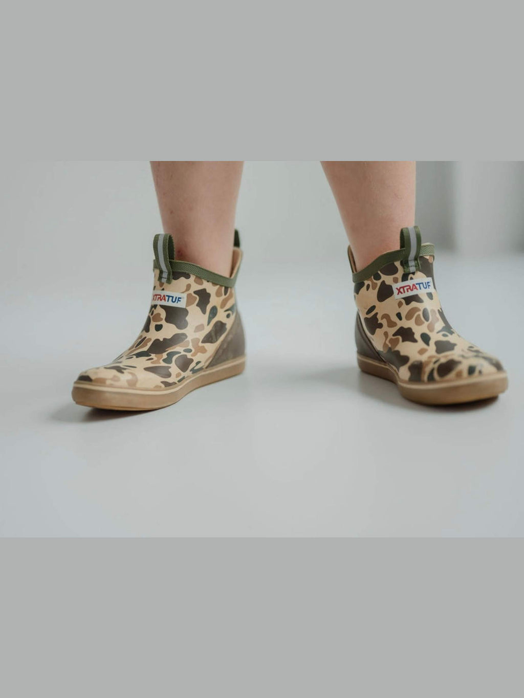 Camo Kids' Ankle Deck Boot