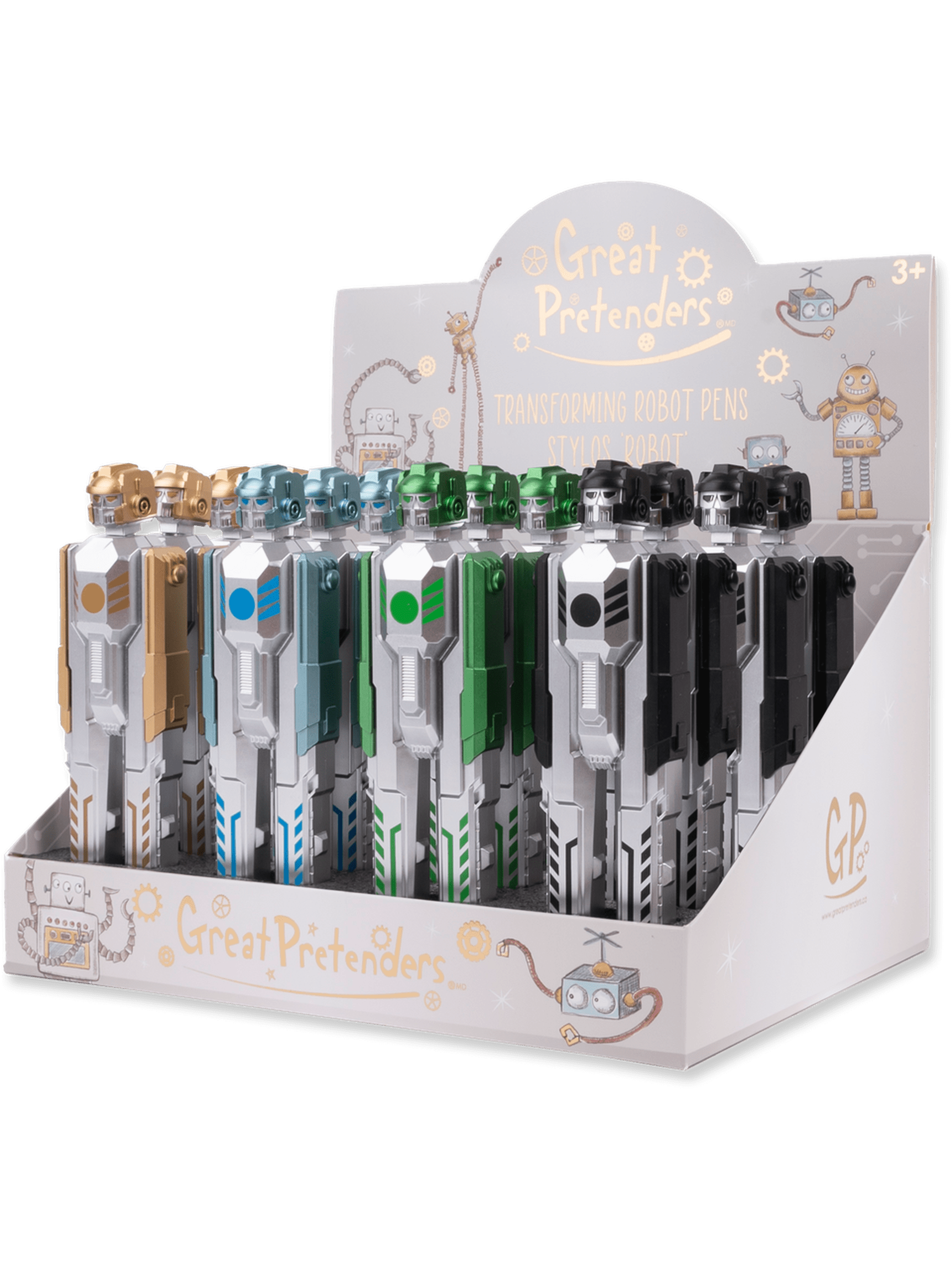 Tremendous Transforming Robot Pens