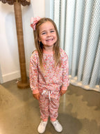 Persimmon Floral Jogger Set