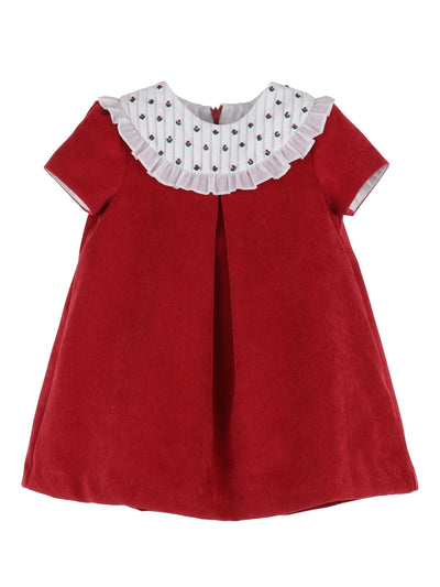 Glitzy Randall Collar Dress - Posh Tots Children's Boutique