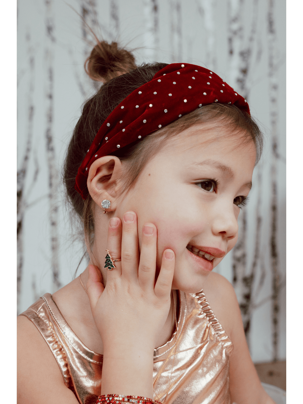All Aglow Holiday Rings - 2 pc