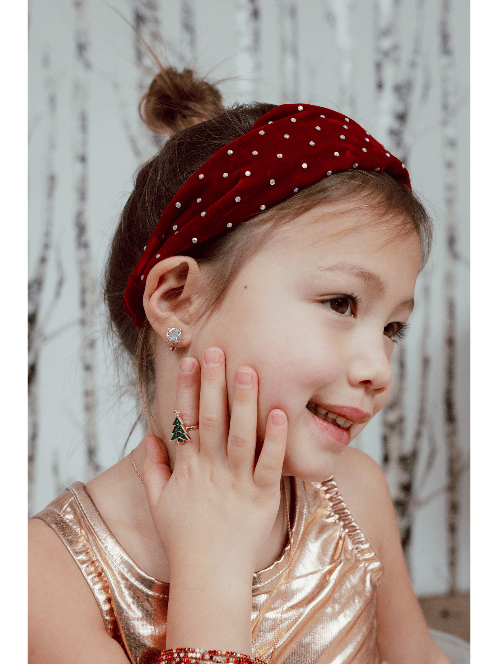 All Aglow Holiday Rings - 2 pc