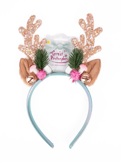 Holiday Rudolph Pink Headband