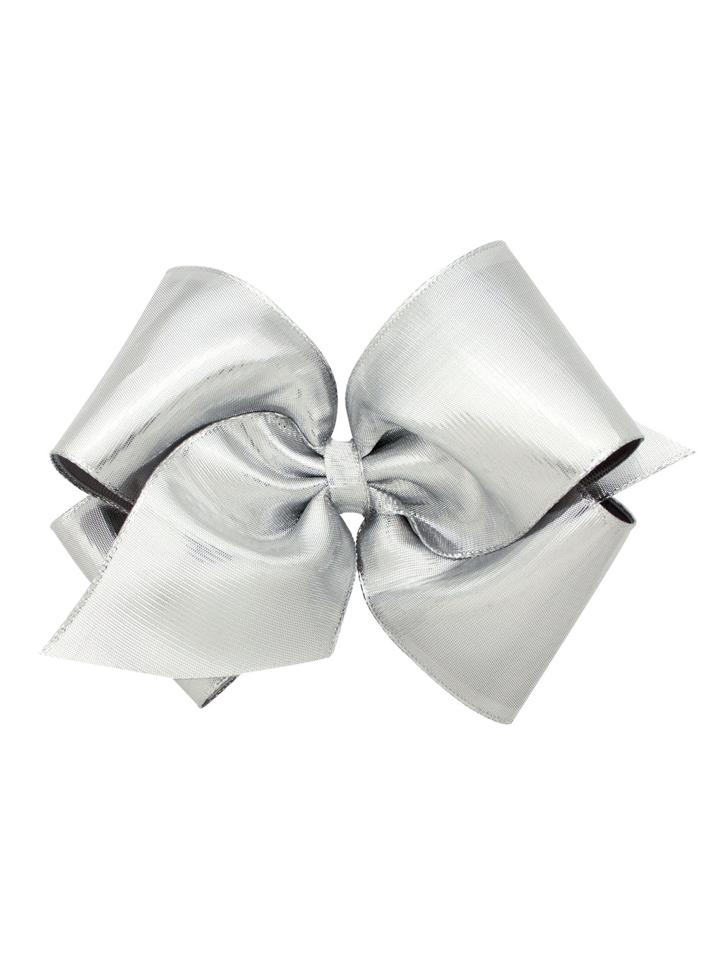 Metallic Overlay Hair Bow