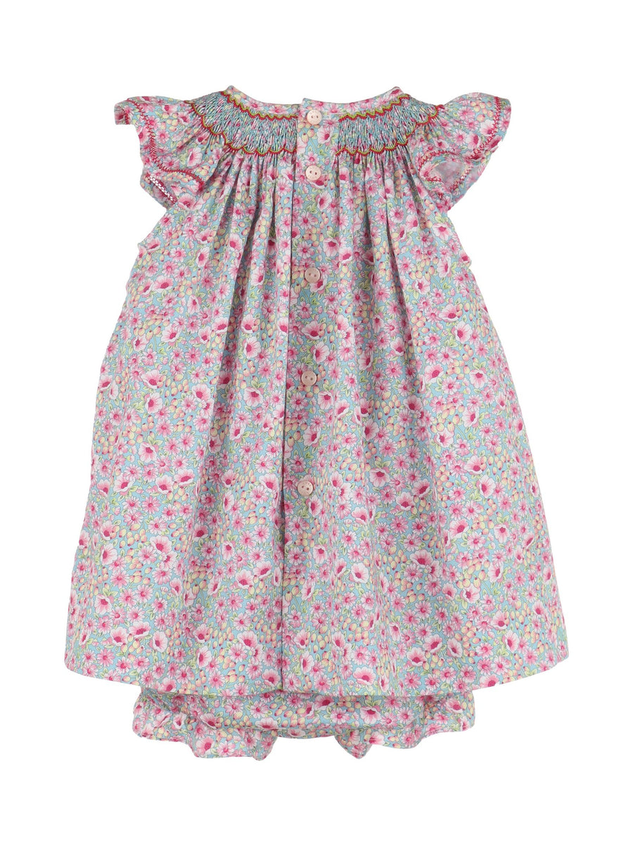 Pinkblush Smocked Bishop Dress | Posh Tots Children's Boutique