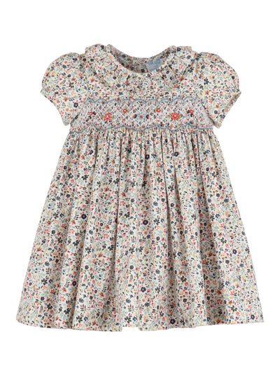 Majestic Floral Smocked Dress