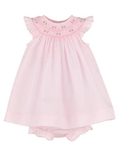 Enchanting Smocked Pink Bishop