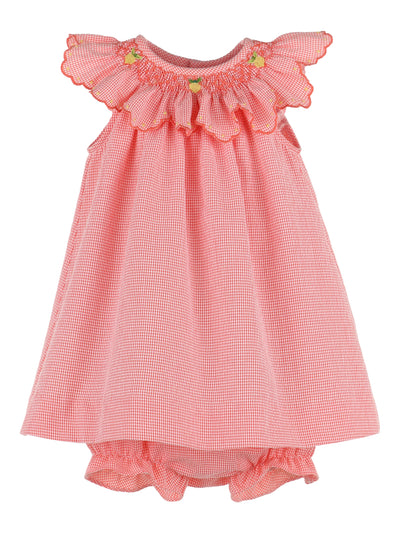 Tutti Fruitti Smocked Bishop Dress