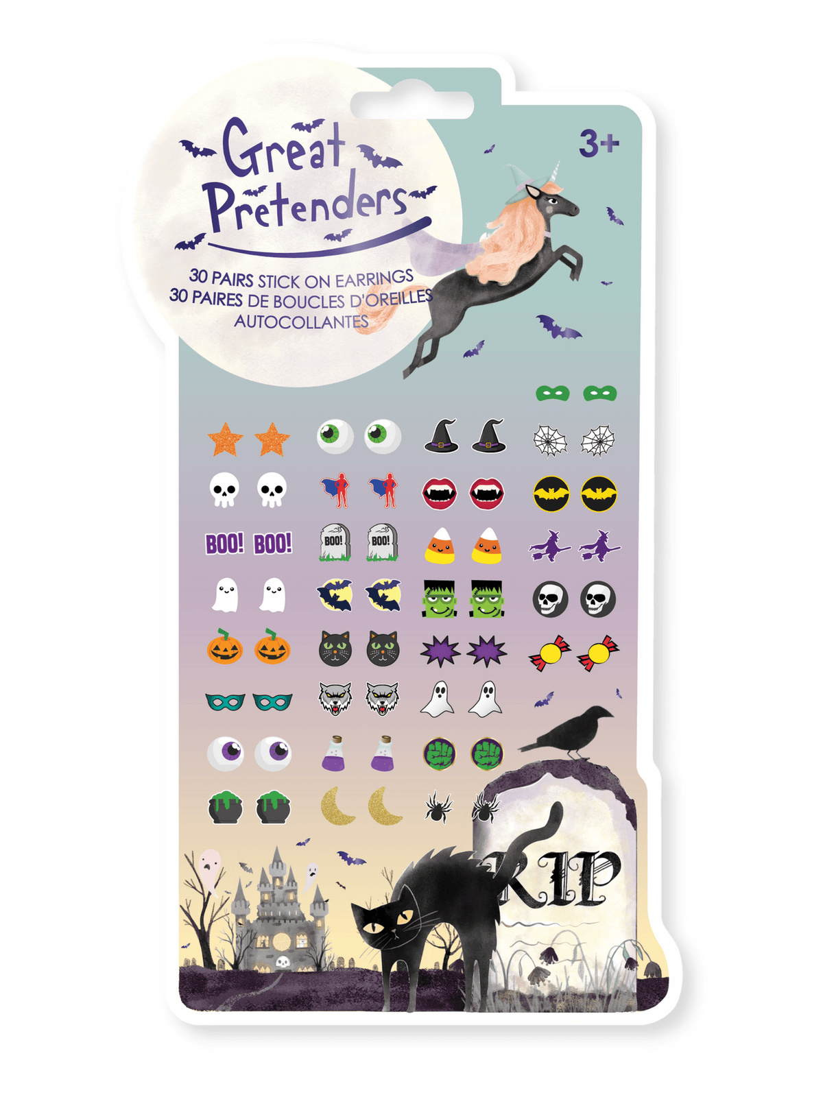 Halloween Sticker Earrings