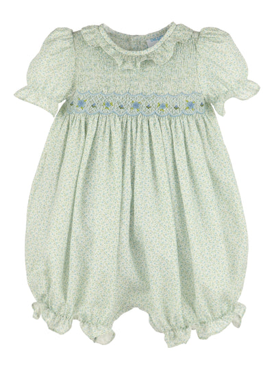 Harvest Floral Smocked Bubble