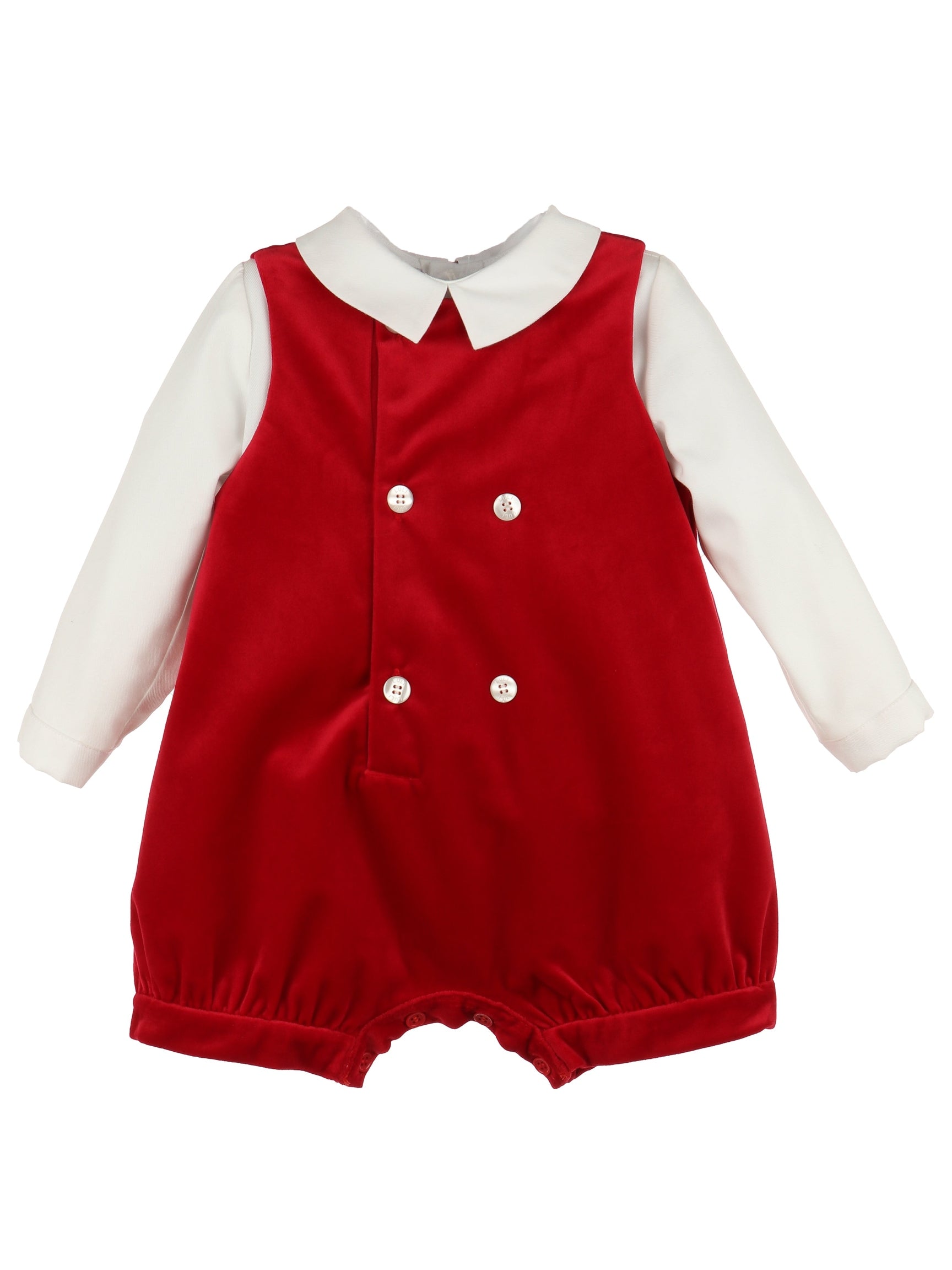 PRE-ORDER Deluxe Velvet Boy Romper