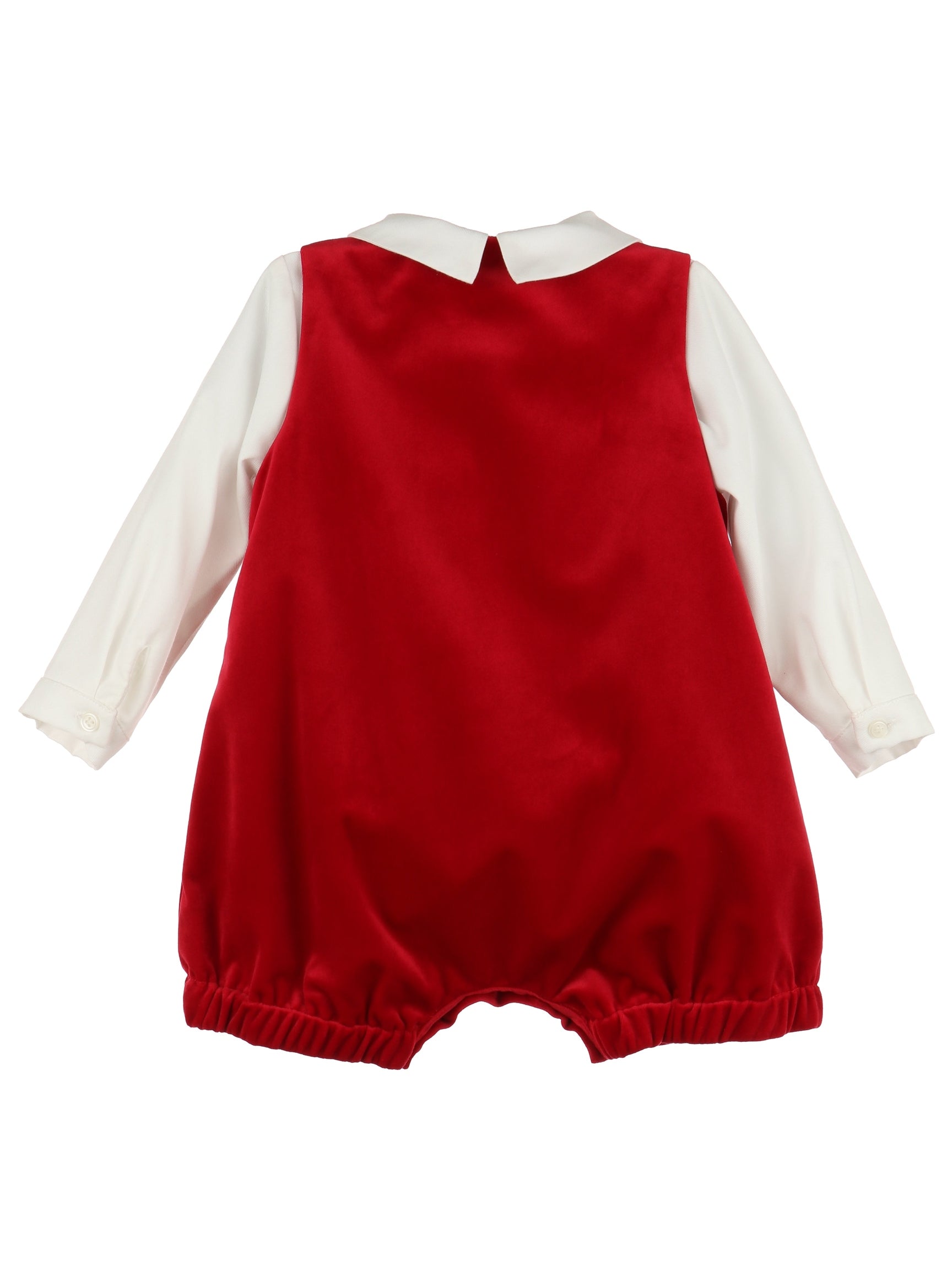 PRE-ORDER Deluxe Velvet Boy Romper