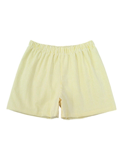 PRE-ORDER Conrad Shorts- Yellow Seersucker