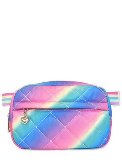 Ombre Quilted Fanny Pack