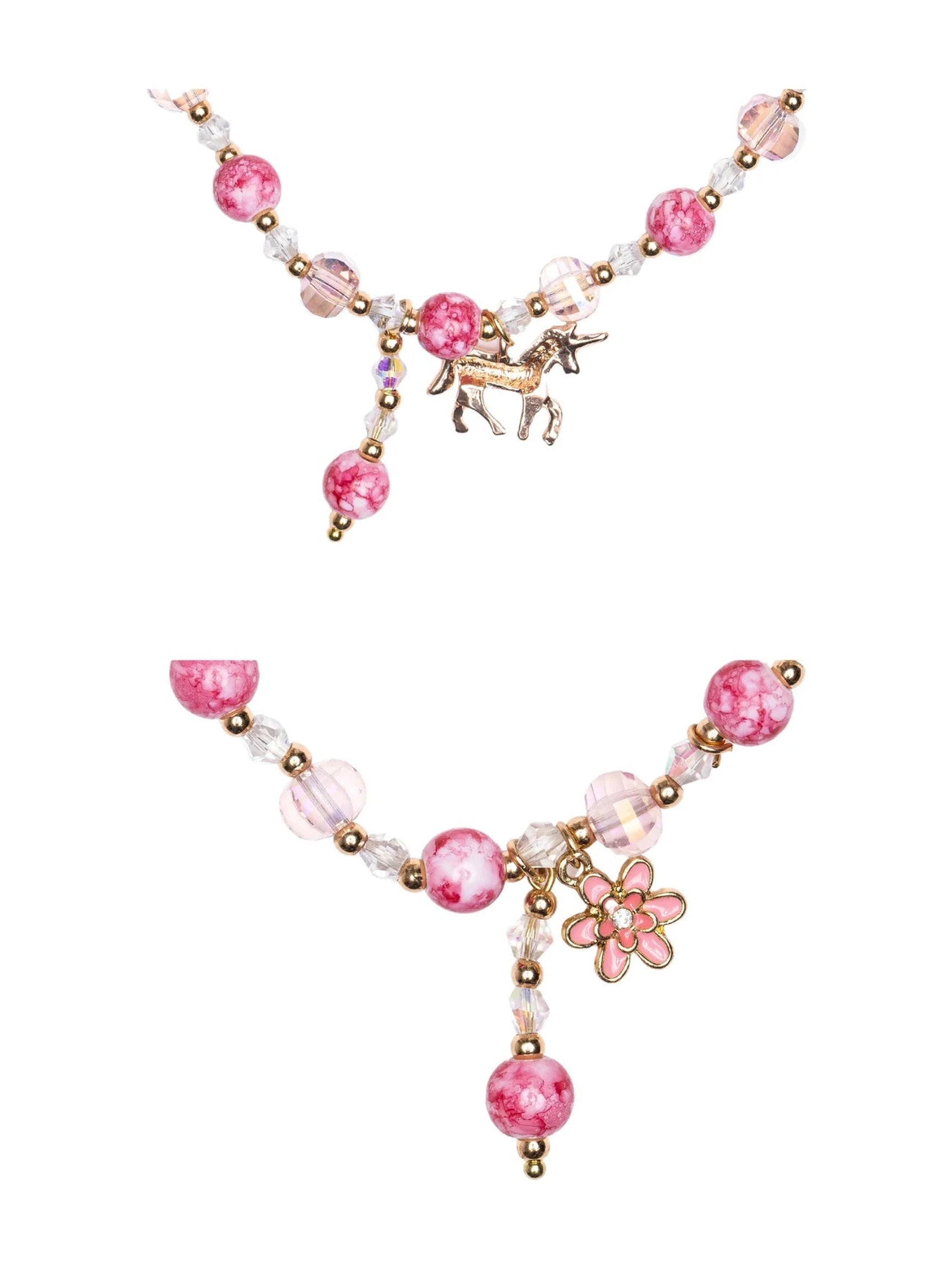 Boutique Pink Crystal Necklace