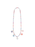 Boutique Shimmer Flower Necklace