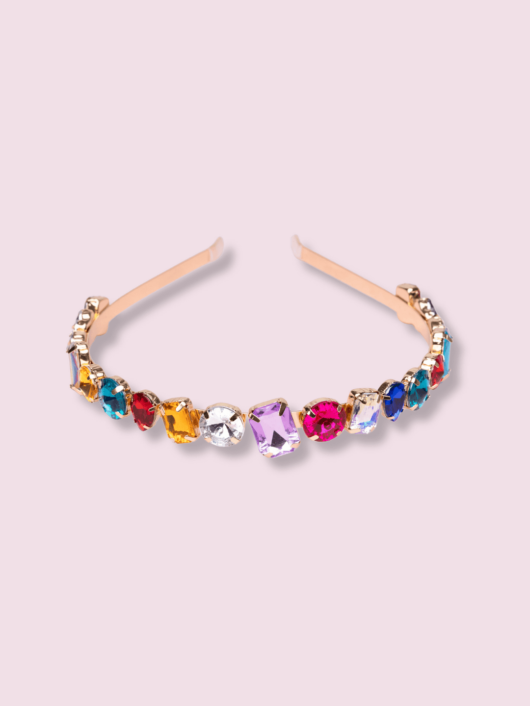 Boutique Chunky Gem Headband | Posh Tots Children display picture 3