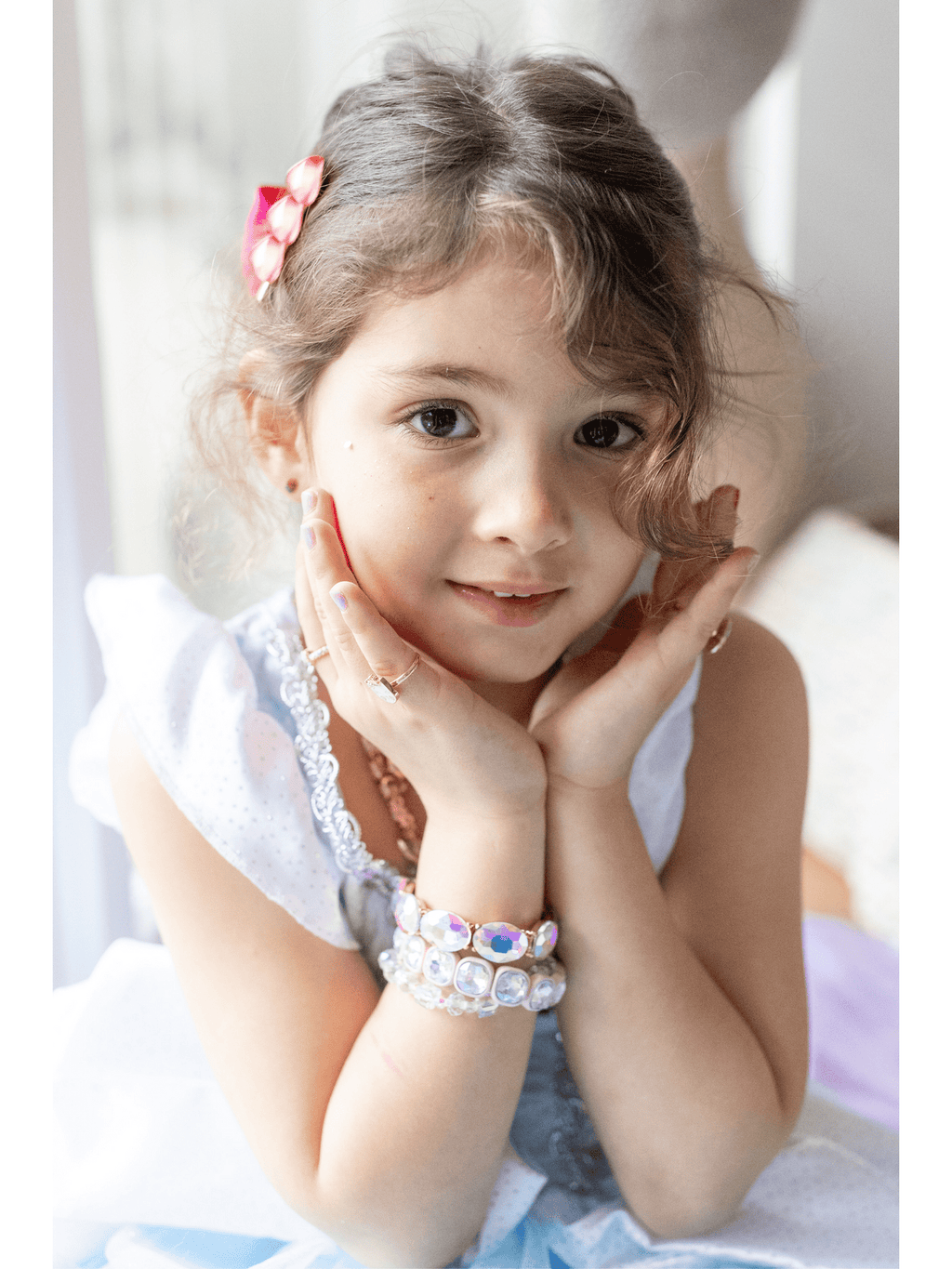 Boutique Chic Swiftie Pink Gem Bracelet