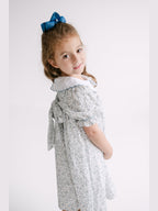 Timeless Blue Floral S/S Miller Dress