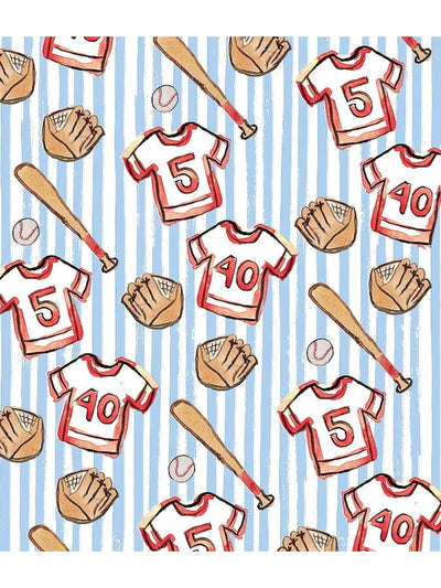 Baseball Minky Blanket