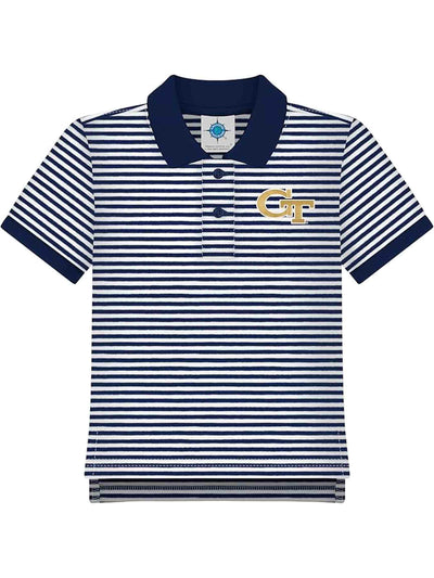 Georgia Tech Striped Polo