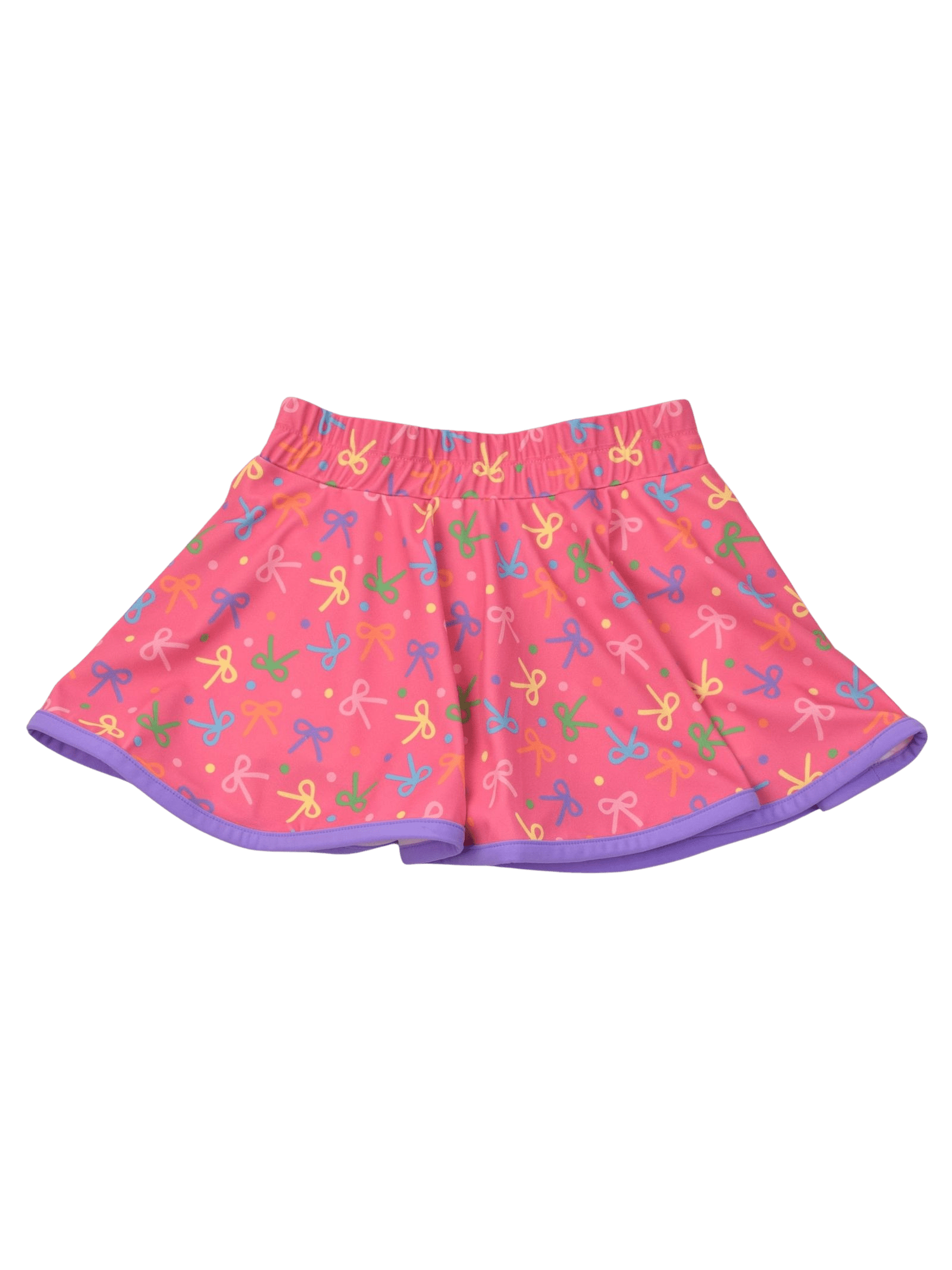 Bows Print Skort