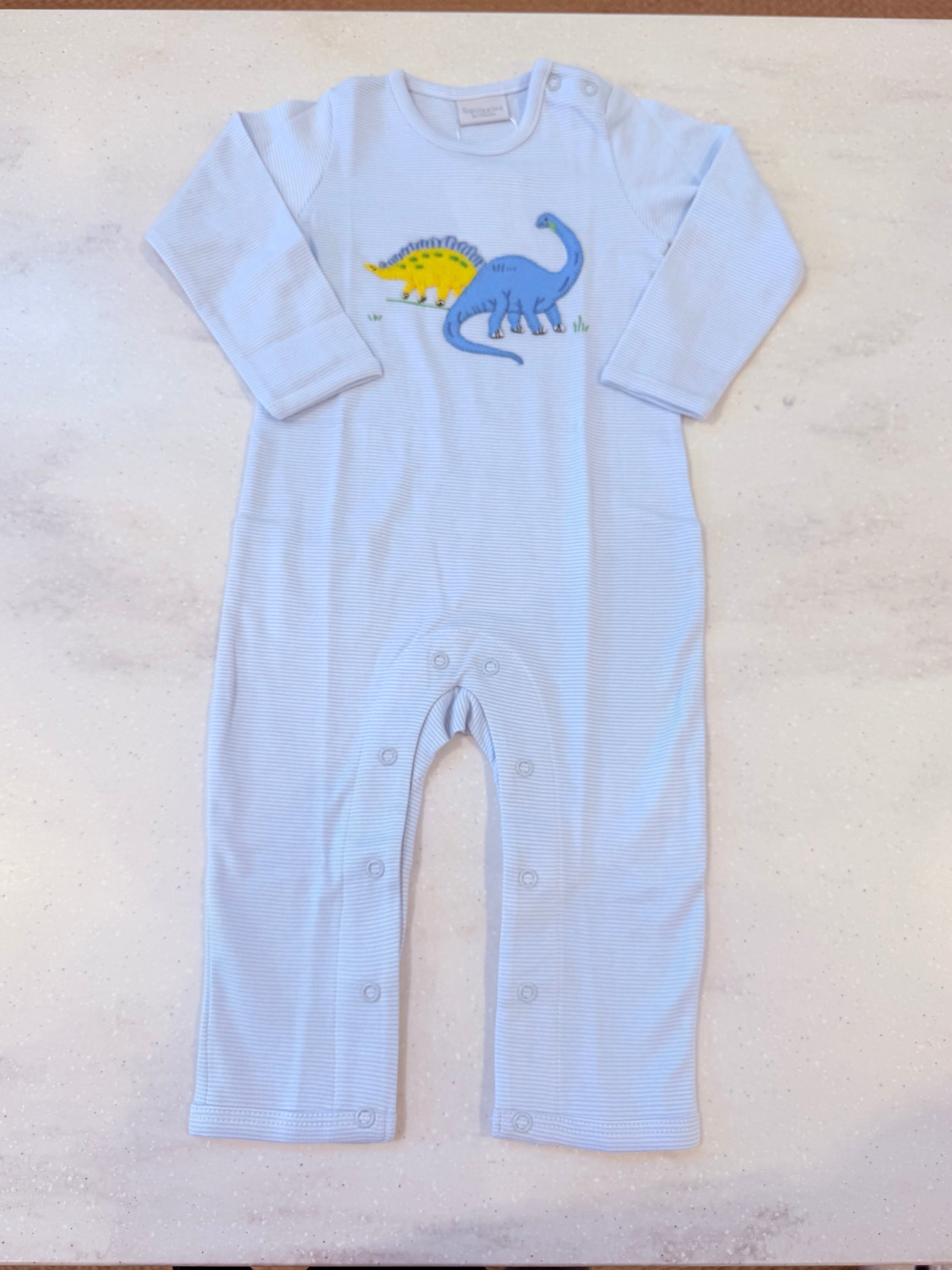 Jurassic Munch Applique Romper