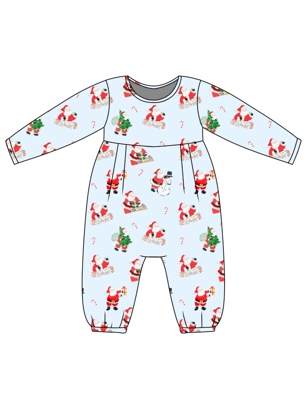 PRE-ORDER James Romper - Jolly St Nick
