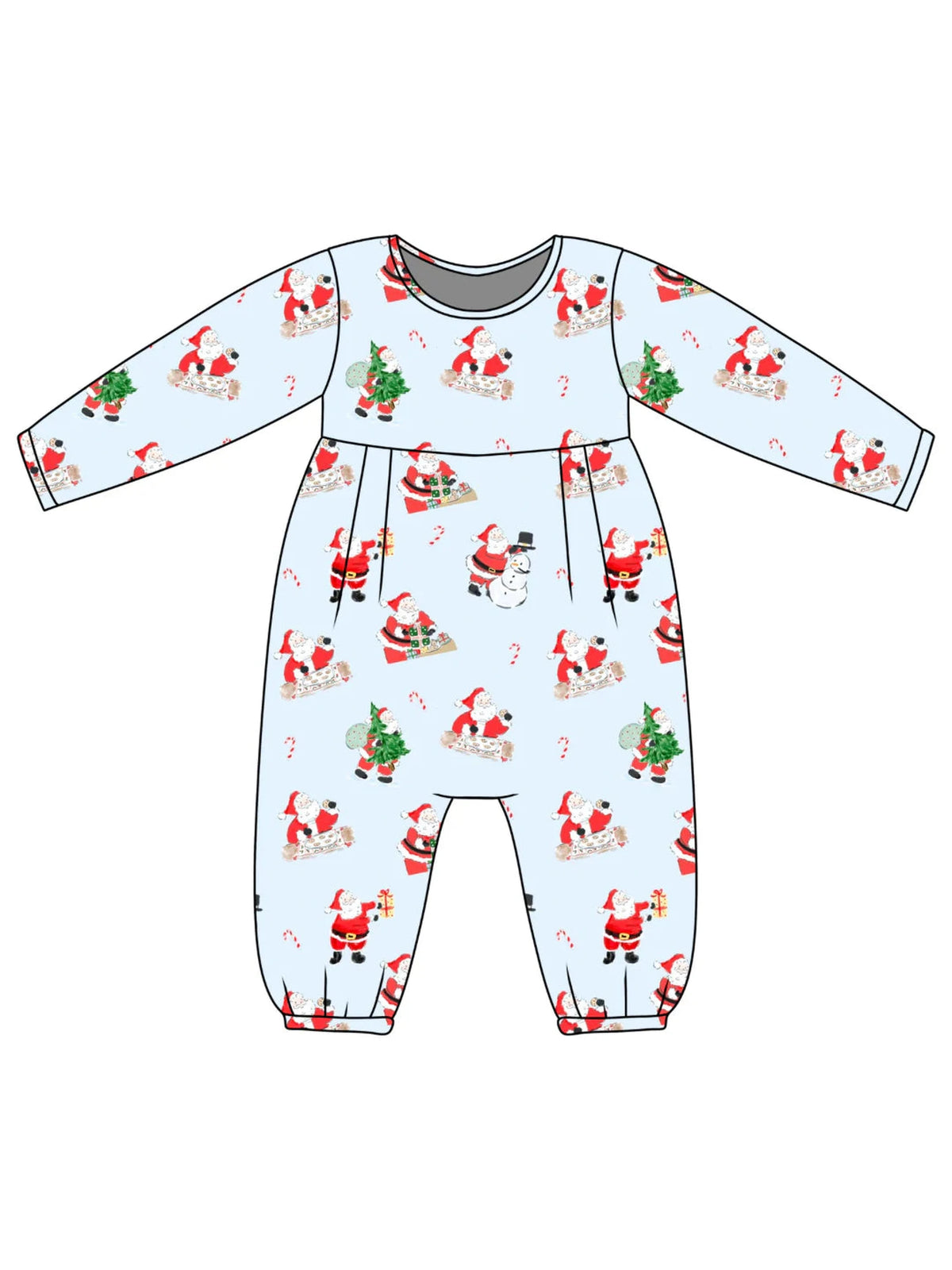 PRE-ORDER James Romper - Jolly St Nick