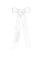 French Satin Bowtie with Streamer Tails