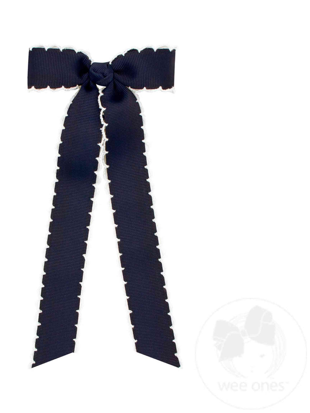 Moonstitch Bowtie with Streamer Tails