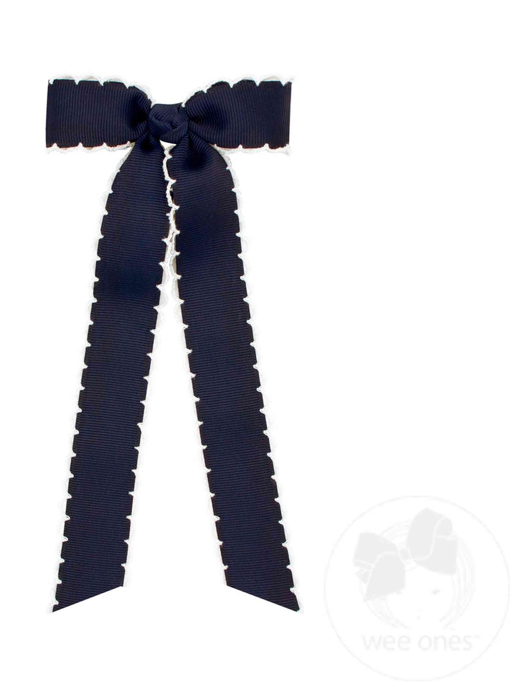 Moonstitch Bowtie with Streamer Tails