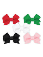 5 Pack Baby Front Tail Bows