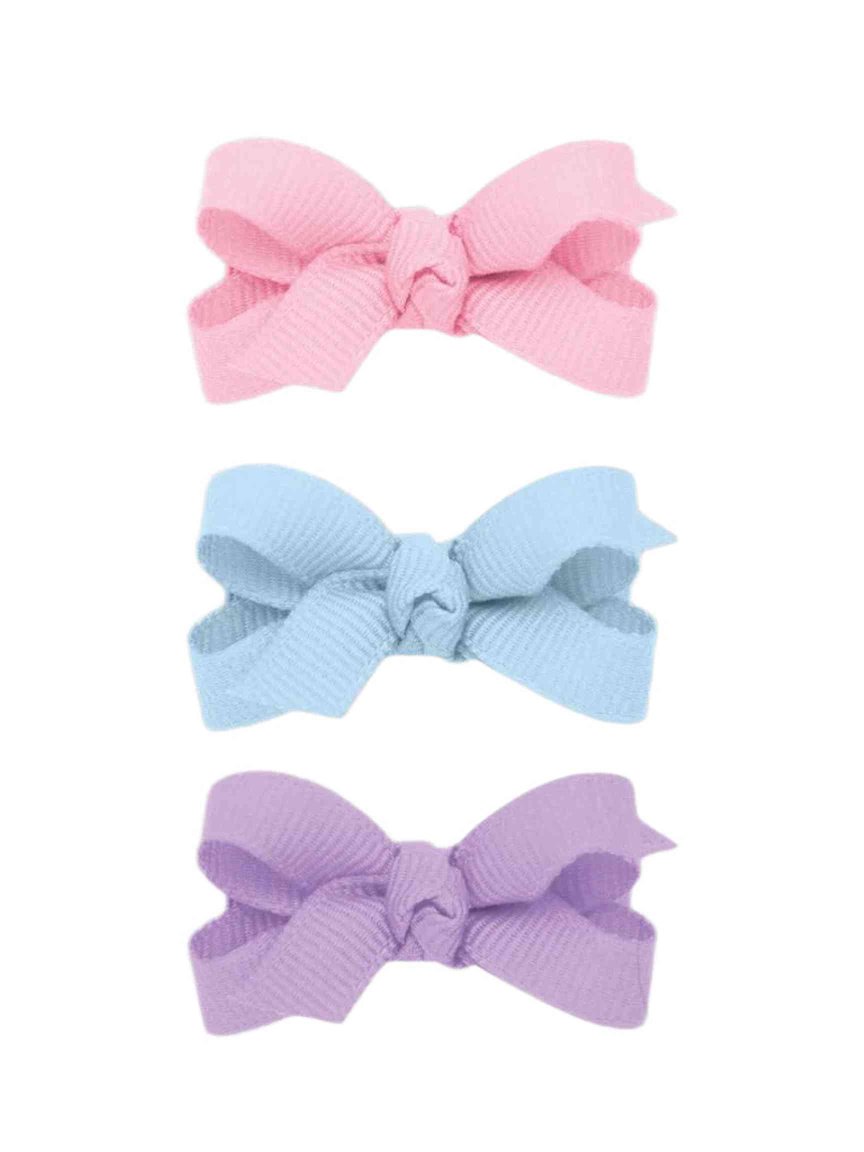 3-Pack Baby Basic Bows