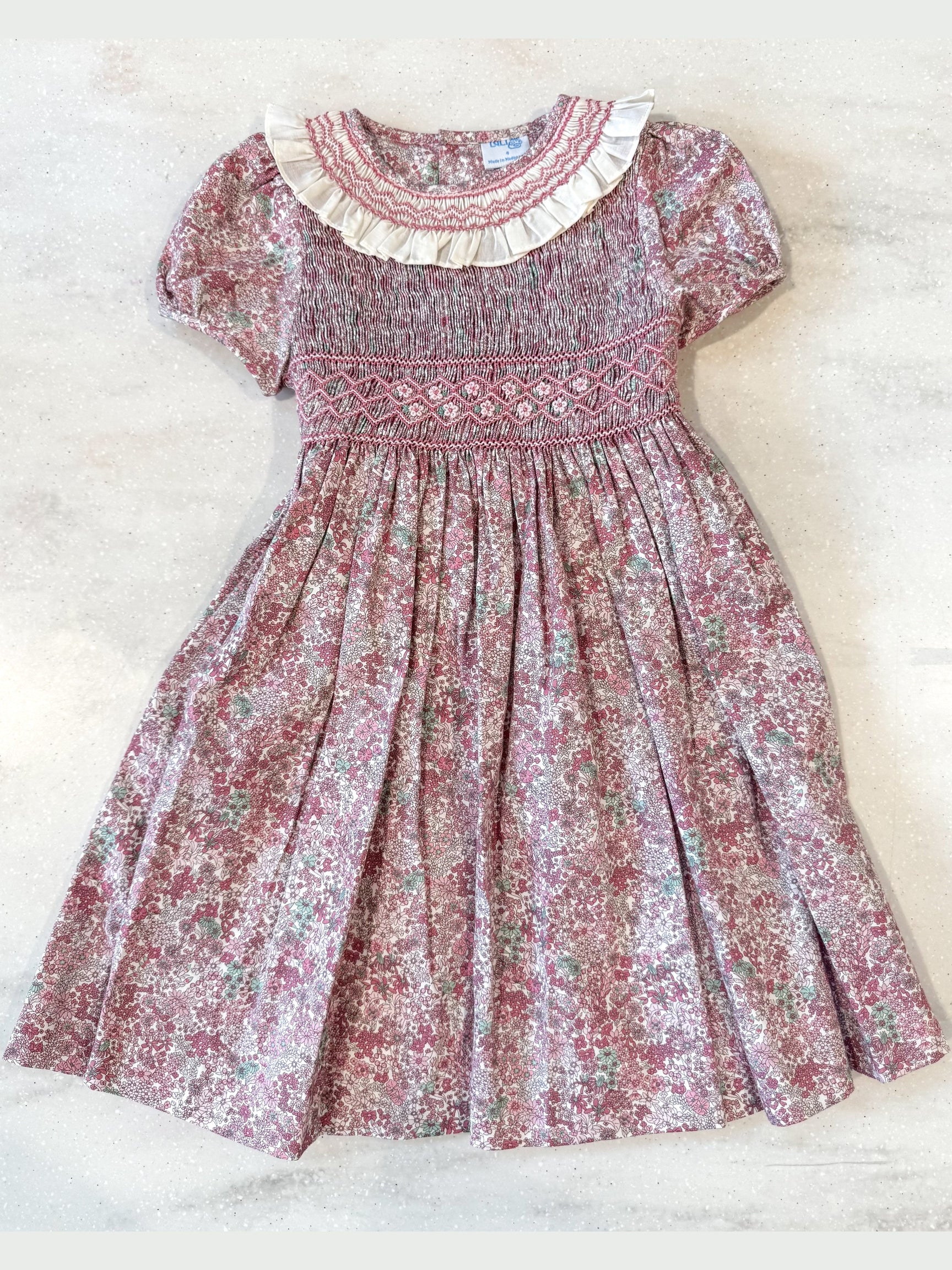 Fall Bloom Collar Dress