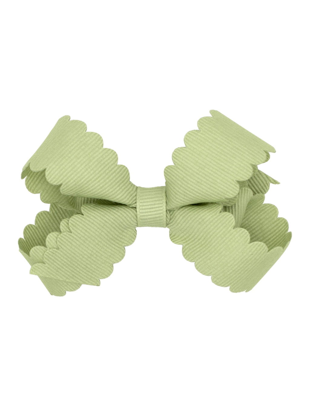 Scalloped Edge Grosgrain Bow