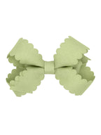 Scalloped Edge Grosgrain Bow