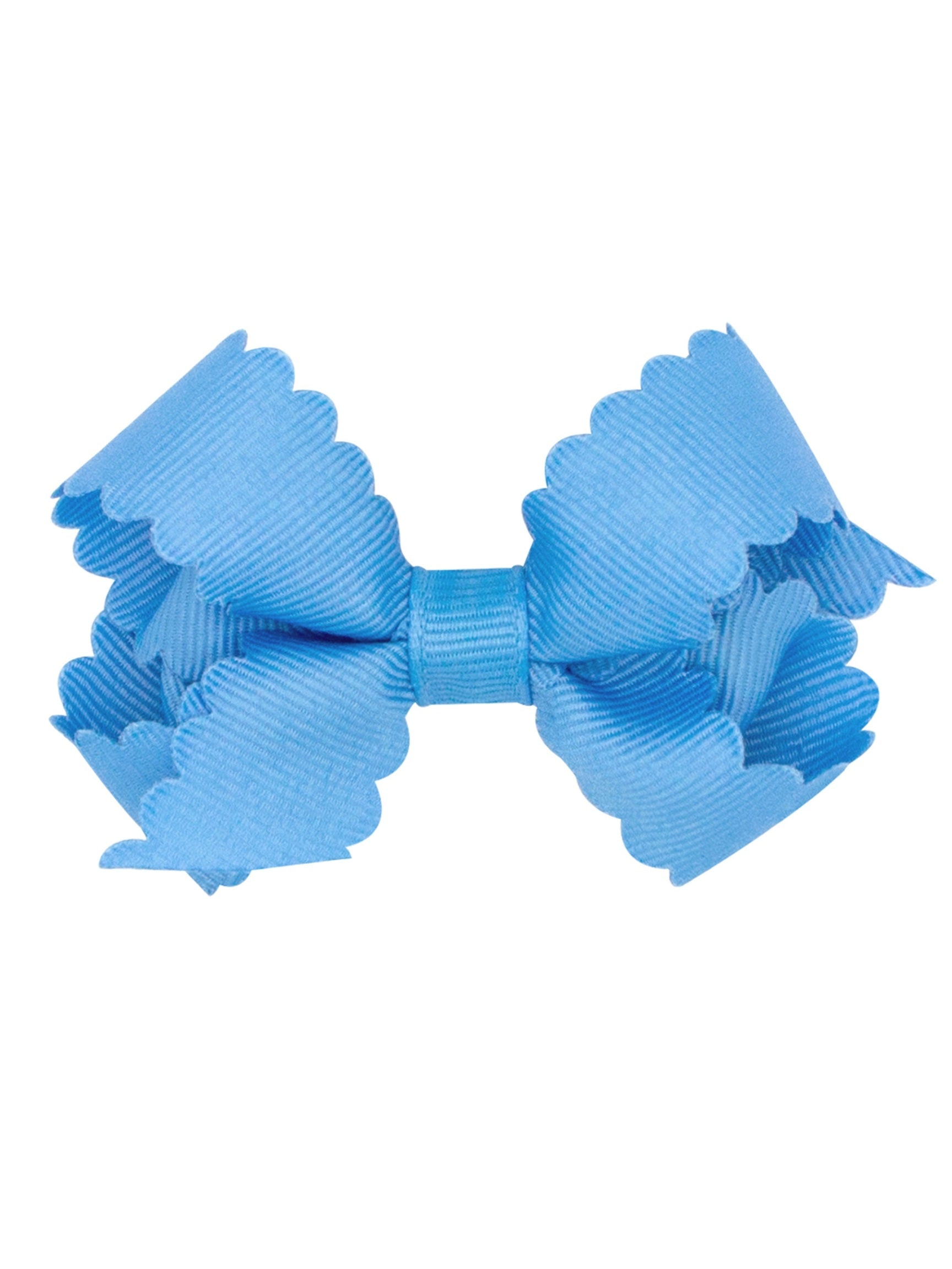 Scalloped Edge Grosgrain Bow