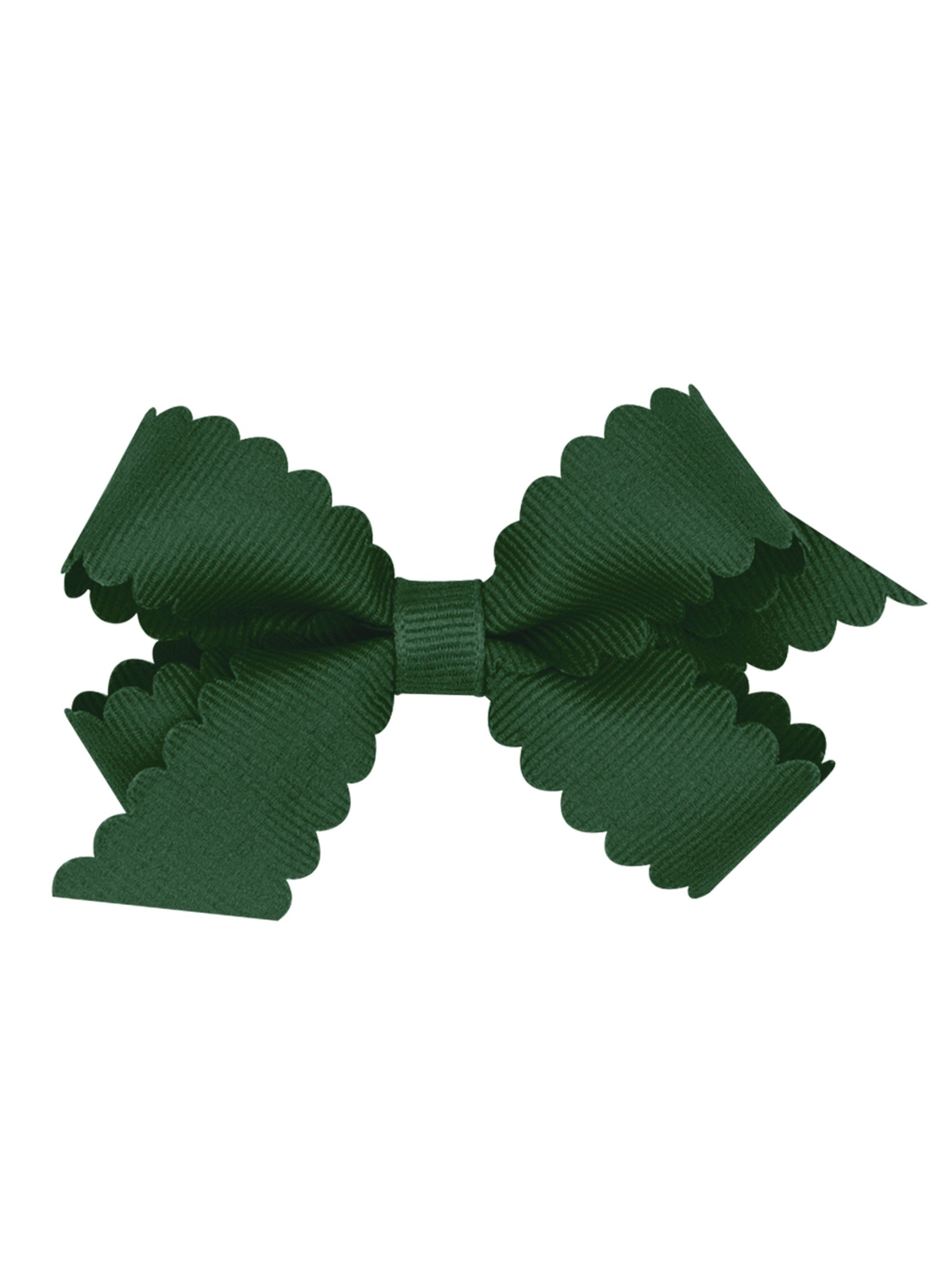 Scalloped Edge Grosgrain Bow